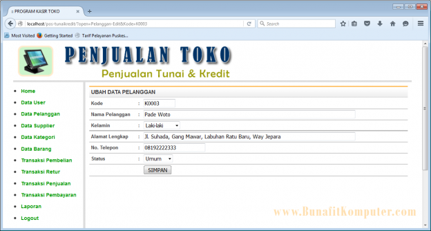 Aplikasi Penjualan Berbasis Web Dengan Php Dan Mysql Gratis Vrogue 5348